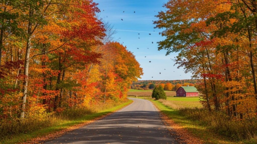 autumn leaves and country roads on prince edward island during fall 20251117 151737 0000