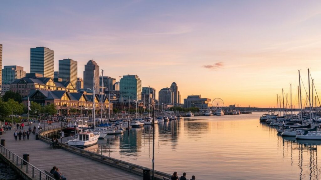 halifax waterfront boardwalk at sunset overlooking the harbor 20251113 231928 0000