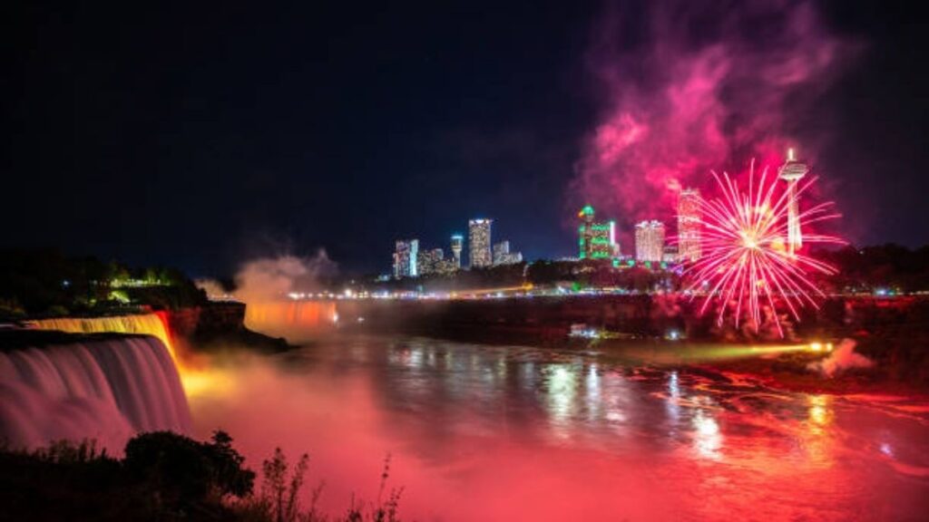 niagara falls illuminated at night during summer fireworks 20251112 102918 0000