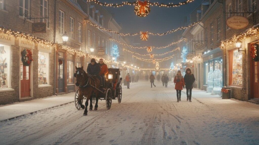 rue du petit champlain decorated with winter lights during quebec city wint 20251114 110535 0000