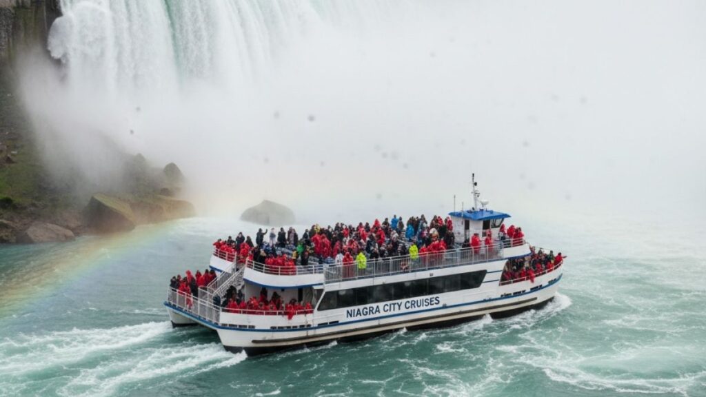 tourists aboard niagara city cruise sailing into the horseshoe falls mist 20251112 104728 0000