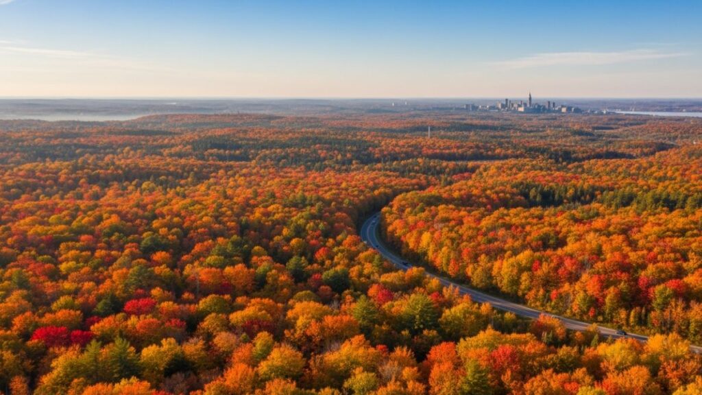 vibrant autumn foliage in gatineau park near ottawa 20251118 120916 0000