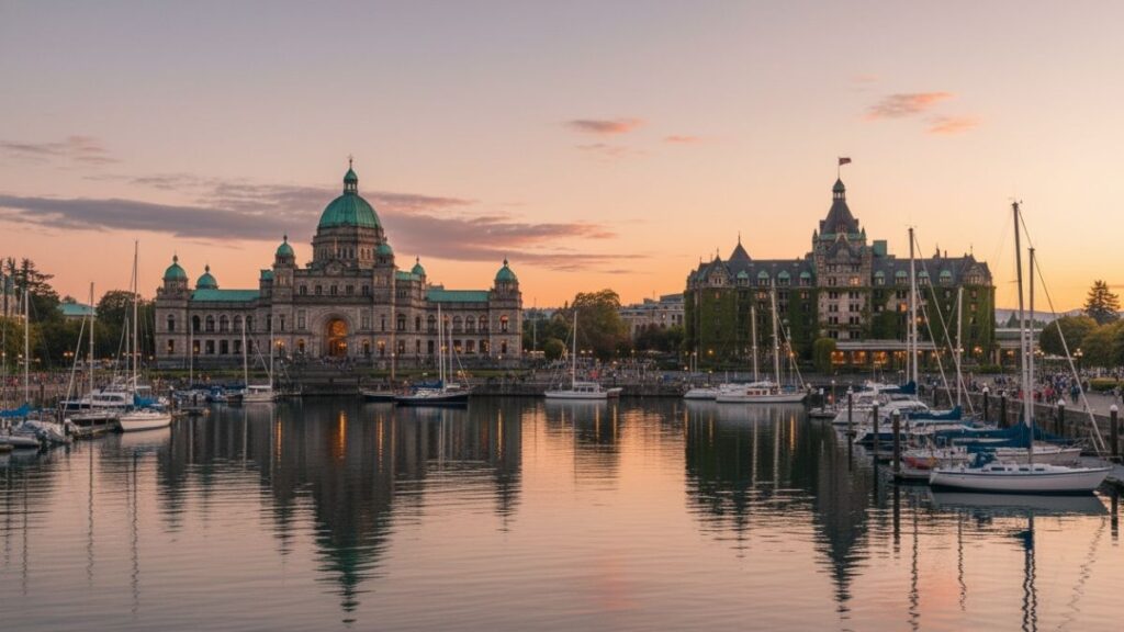 victoria inner harbour with parliament buildings and fairmont empress at su 20251115 101704 0000