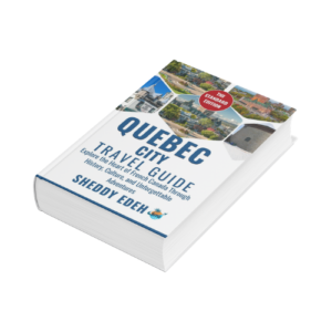 18. quebec city travel guide — hardcover (printed & shipped worldwide)