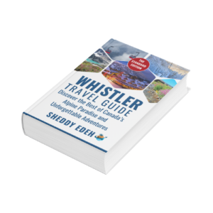 33. whistler travel guide — hardcover (printed & shipped worldwide)